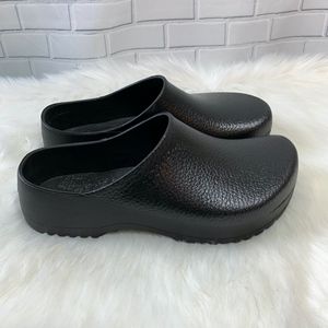 Birki's Black Professional/Gardening Clog Size 10